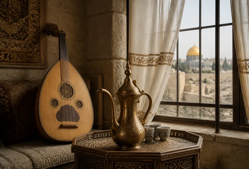 آلة عود وضوء نافذة مقدسية