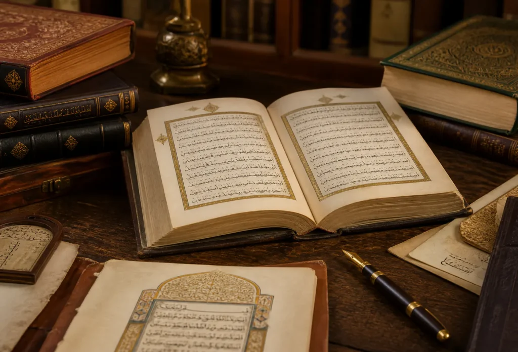 مخطوطات رمزية لشخصية مؤرخ مقدسي